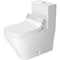Duravit One-Piece Toilet Durastyle w/Mechan., Siphon Jet, Elong., Het Wh 2157510005 - alternate 1